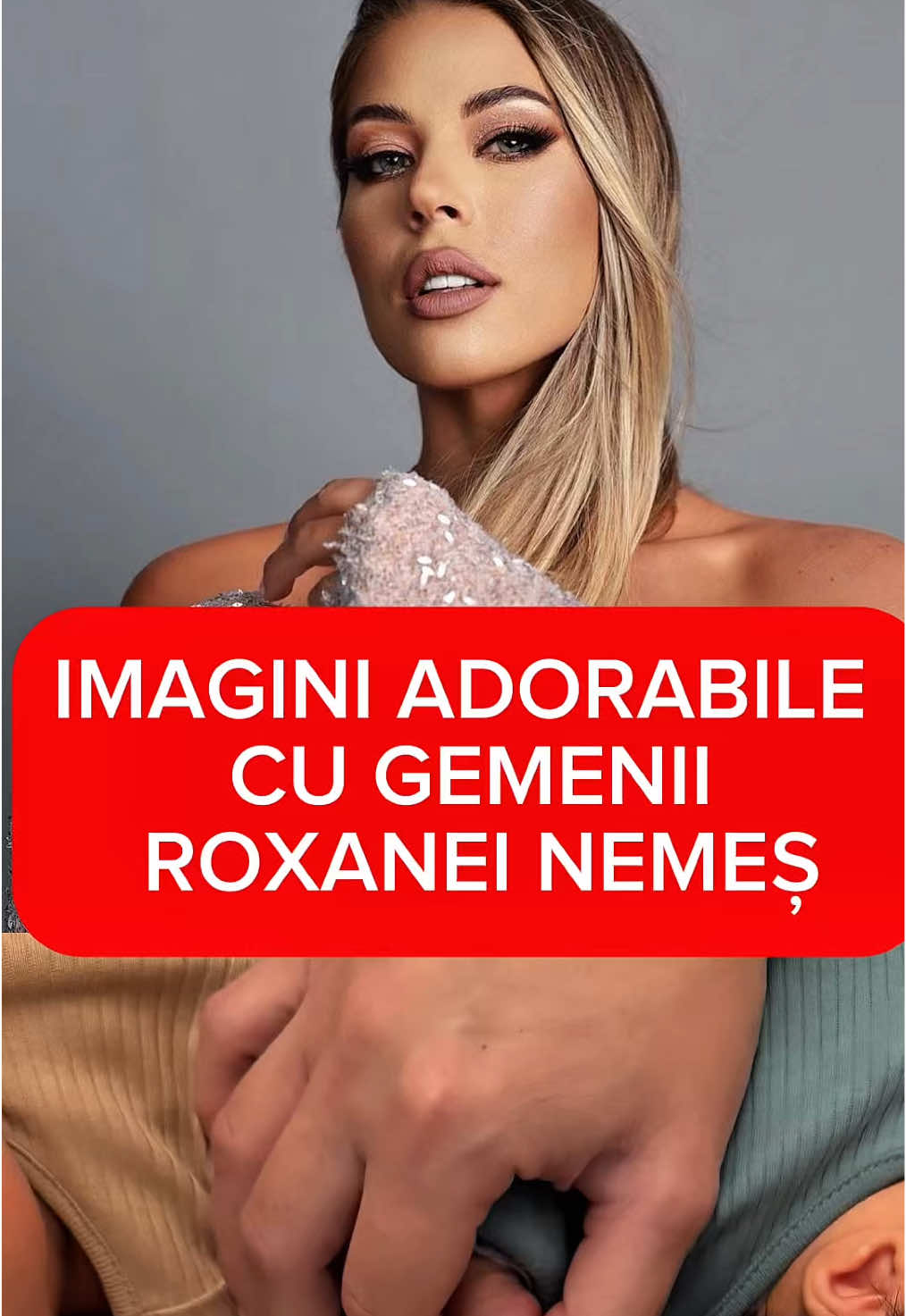 Primele clipe în brațele bunicilor ❤️ Gemenii Roxanei Nemeș au topit inimile tuturor! Dacă și pe tine te-a emoționat momentul, apasă LIKE și scrie FELICITĂRI ROXANA! în comentarii!#gemeni #bunici #bucurie 