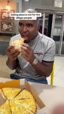 Eating pizza for the first time #fyp 