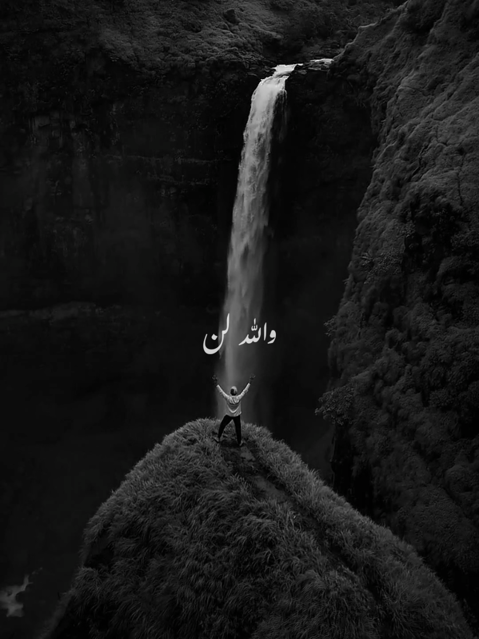 والله لن تبقي وحيد . . 