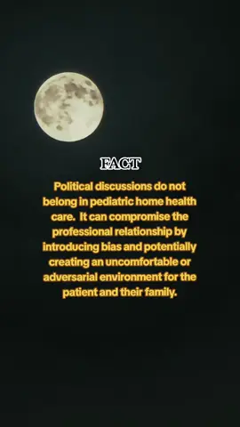 POLITICAL DISCUSSIONS DON'T BELONG IN PEDIATRIC HOME HEALTH CARE but most MAGA won't believe this. #specialneeds #MomsofTikTok #fypシ #nurse #politics #political #trending #mom #momlife #parentsoftiktok #autism #homehealth #homehealthcare #tubie #cna #professional #pov #pediatrics #professional #foryou #fdt 