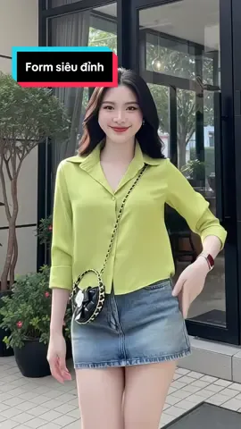 Áo sơ mi nữ dài tay croptop form rộng siêu xinh cho nàng #hoale4mua #aonu #sominu #aosominu #aonudep 