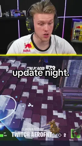 The update night experience… #fyp #foryou #fortnite #fortniteclips #fortnitememes 