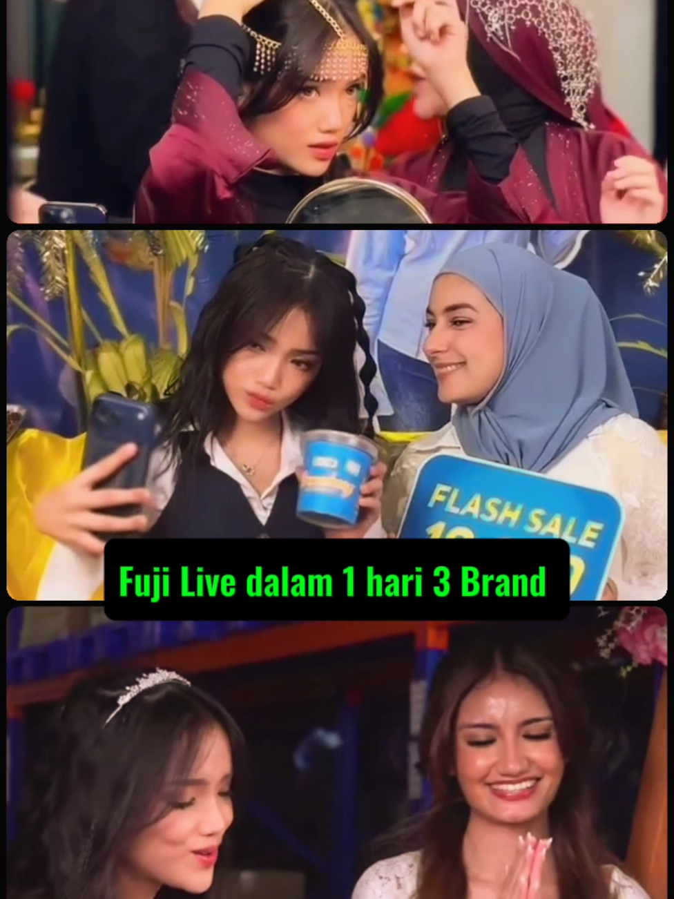#CapCut Fuji live dalam 1 hari 3 Brand #fuji #fujian #fujiantiutami #fujiantiutamiputri 