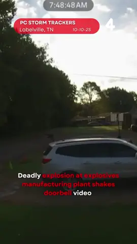 Doorbell camera in Perry County captured sounds of explosion in Hickman County. Multiple deaths have been confirmed. The latest updates here ➡️ t.ly/fF5YY 