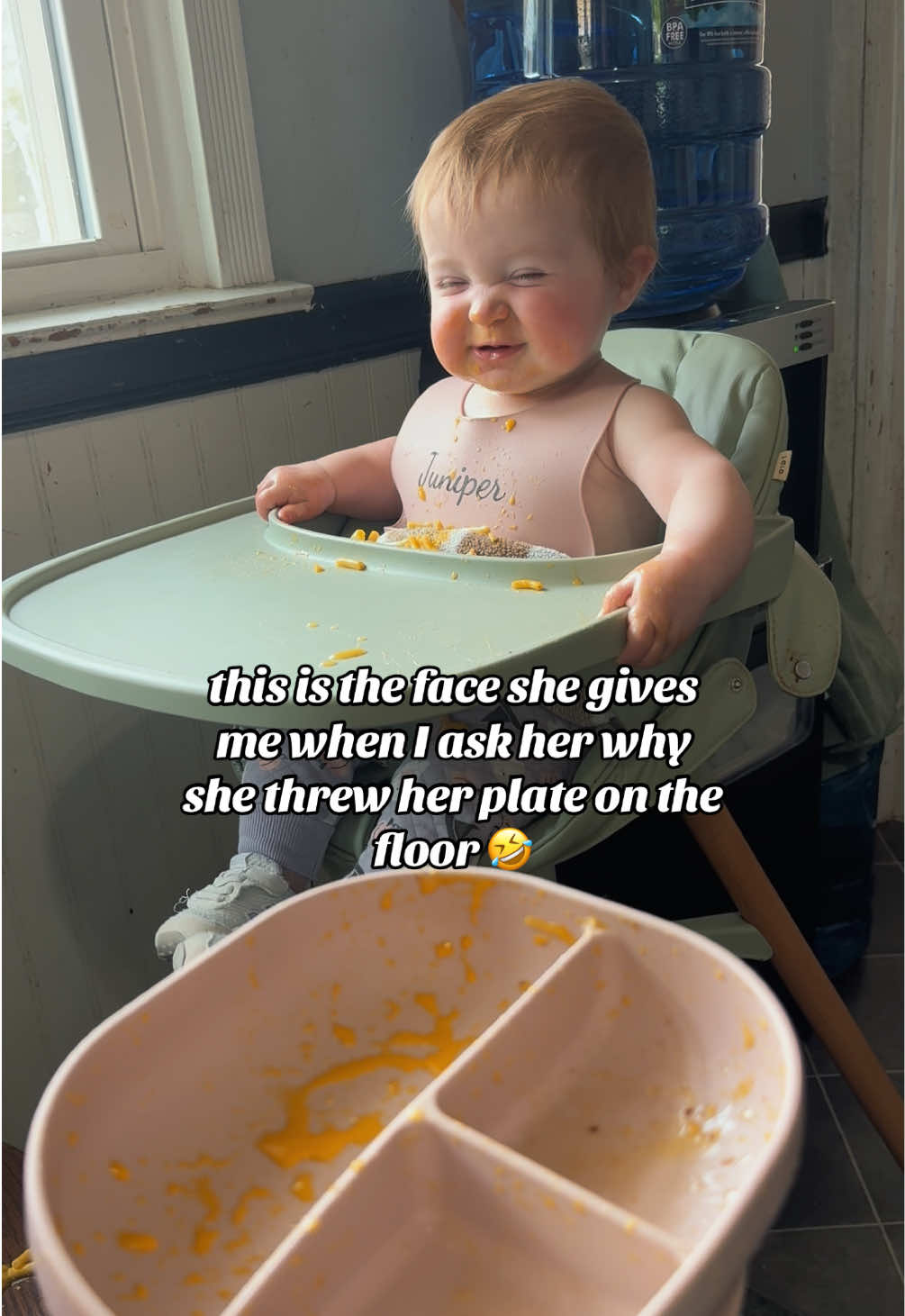 rotten 😅😒 #babiesoftiktok #funnybaby #throwingfoodonthefloor #babyfood #babyfunnyface 