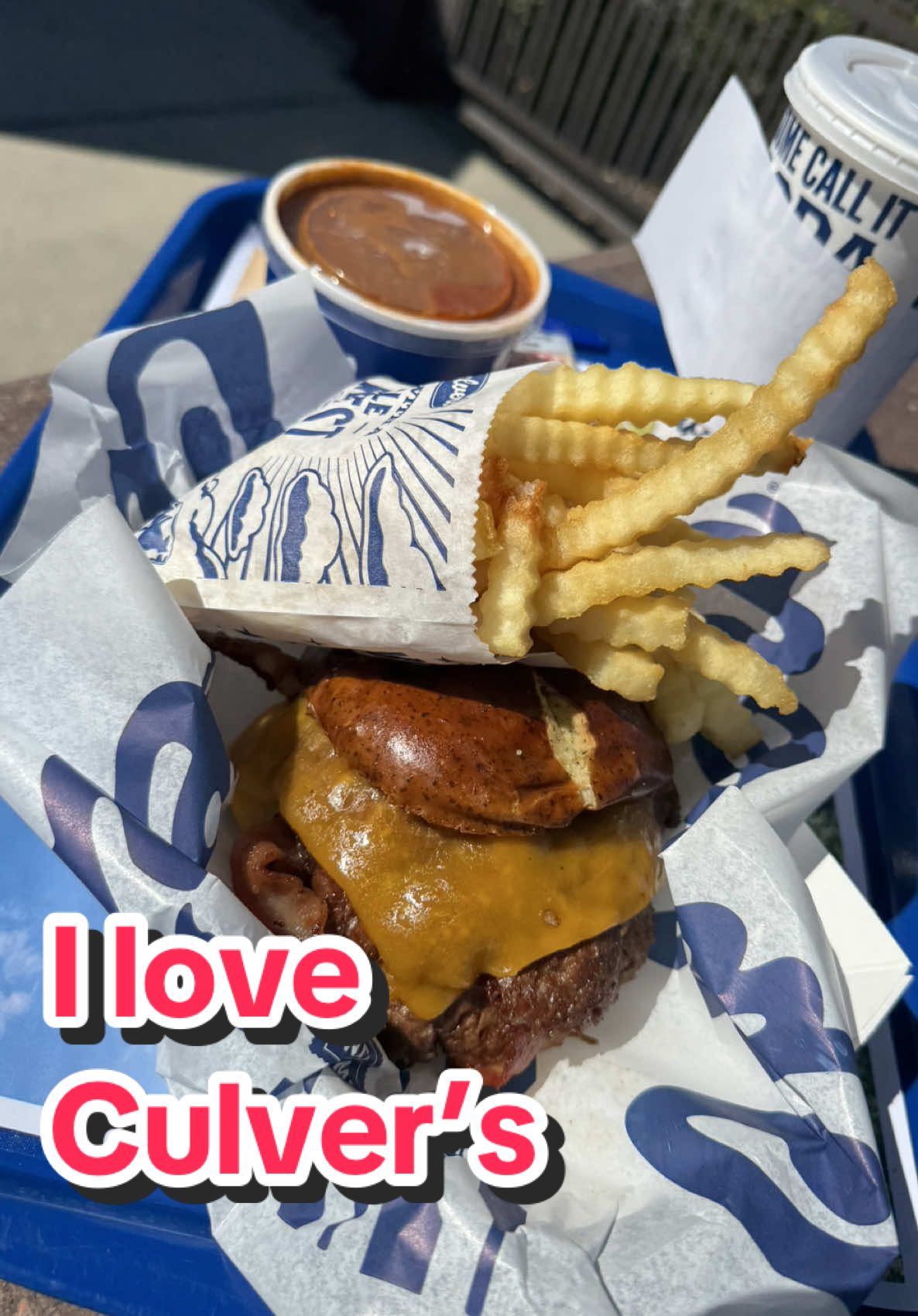 Let’s try Culver’s!🤯 Culver’s has the best Fast Food!🔥👀  @Culver’s #fyp #fastfood #Foodie #culvers #chopelasreviews 