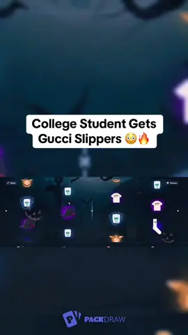 College Student Gets Gucci Slippers 😳🔥