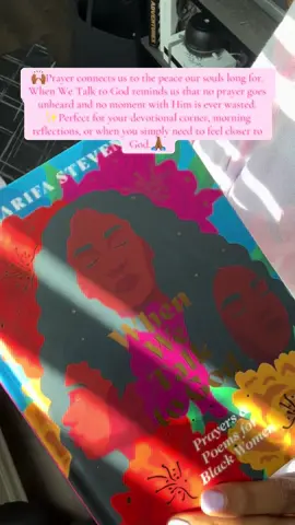 😇🙏🏾Every prayer is powerful, every word spoken to God is heard. When We Talk to God reminds us that His presence never leaves, even in the quiet moments. This beautiful book is a companion for anyone seeking strength, comfort, or a deeper connection with their faith.🙌🏾✨  #ChristianBooks #FaithJourney #PrayerLife #WhenWeTalkToGod #ChristianTikTok