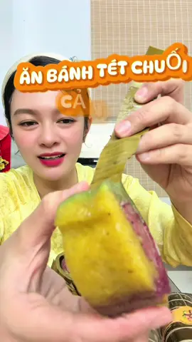 Bánh tét nhân chuối #banhtetngusacmientayne 