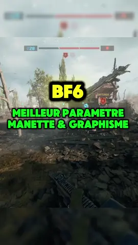 Bf6 meilleur paramètre manette #bf6 #jeuxvideo 