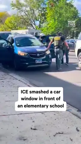 A heartbreaking video from Chicago shows Immigration and Customs Enforcement agents breaking a car window right outside an elementary school to detain two sisters who are lawfully present under DACA. They were reportedly released after proving their status.