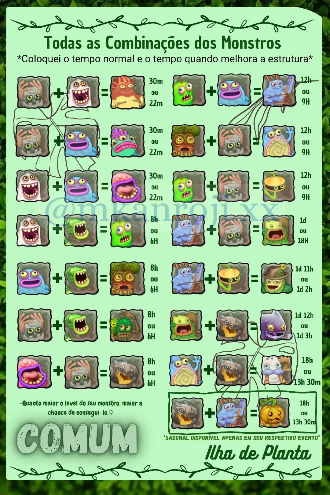 Esses tutoriais das criações dos monstros do MSM foram todas feitas por mim e as imagens tbm🙃, pf nao usem as imagens sem o meu direito, e nao sejam caras de pau de roubar a imagem e dizer que é seu🫥😮‍💨, caso queiram salvar as imagens para sua galeria ou divulgação, meu pinterest é @Kanrojii_San 🤙, meu código de amizade é (S736-XKQ3-4X2S-ML) se me ajudarem ativando minhas tochas eu retribuo o favor😊, desde já agradeço pela atenção✌️😎💕#mysingingmonster #msm