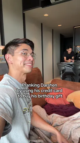 Not the birthday gift he was expecting 