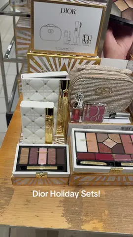 The Dior holiday makeup and fragrance sets are absolutely stunning this year! Each one looks like a little piece of luxury wrapped in gold — from the gorgeous packaging to the iconic products inside. Whether you’re gifting or treating yourself, these sets are pure elegance and the perfect way to glow this season ✨🎁 @Diorbeauty #fypシ #viral #makeup #fragrance #dior 