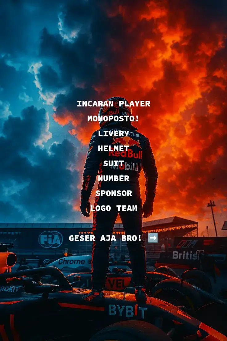 Gass! Spil livery nya kawan😋 #monoposto #livery #f1 #alamobile #fyp 
