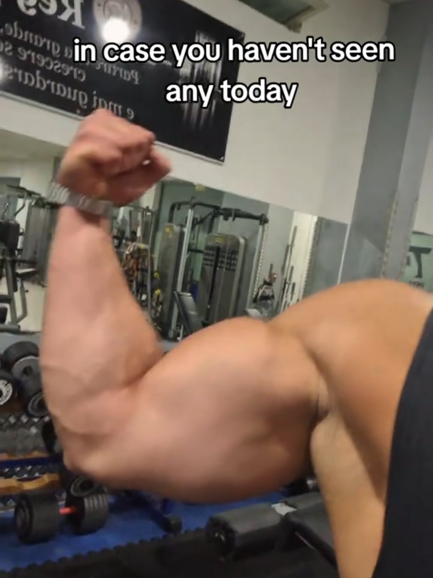 it could help   #biceps #arms #veins #gym #trendbiceps 