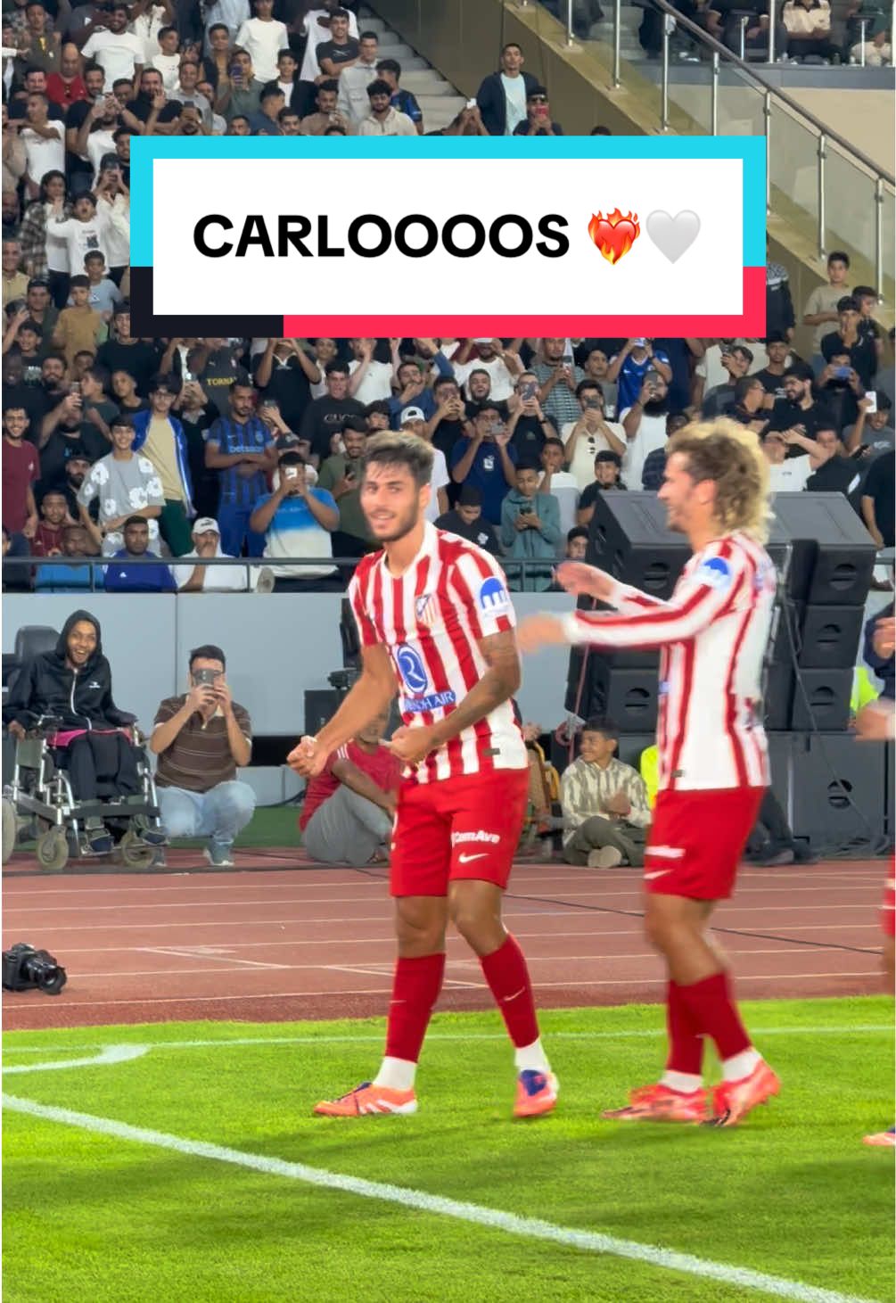 CARLOS MARTÍN GIVES US THE LEAD ❤️‍🔥🤍#atleticodemadrid #goals #AtletiInter #footballtiktok #football  