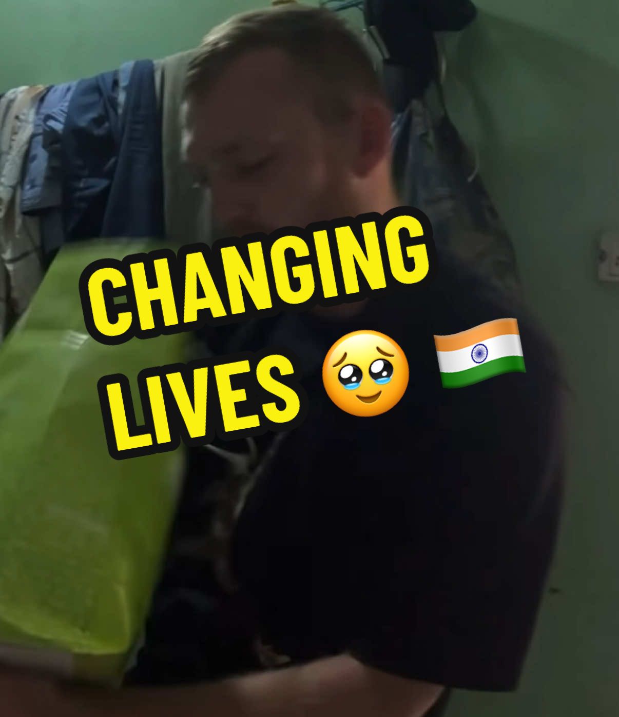 This one hits hard! 🥹 Callan (@CallanBowl) set up a donation page for a family he met in India - and he delivered the money in person 🇮🇳 ❤️ #callanbowl #gofundme #wholesome #kindness #goodpeople 