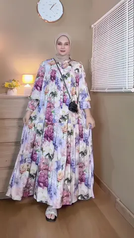 Gamis motif Paula cantik banget🛒🔥#gamis #gamismurah #gamiskekinian #gamislebaran #dress 