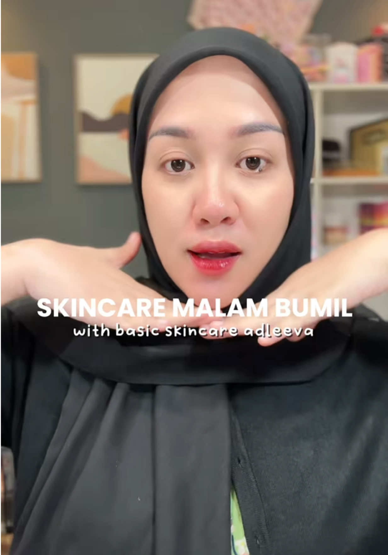Night skincare routine bumils 🤰🏻@Adleeva #adleevaskincare #adleevaskincareku #adleevareview #glowingbarengadleeva 