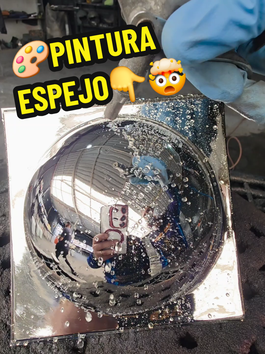 🎨Pintura 😱ESPEJO😱 para cualquier superficie, la pintura automotriz😍 artistica que llevara tu talento al siguiente nivel #cromados #pintura #pinturaautomotiva #pinturaautomotriz #painting 
