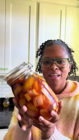 This fire cider is spicy! Have you made fire cider before? What other tonics have you made? #homesteading #homesteadtoktok #homestead #firecider #fireciderrecipe 
