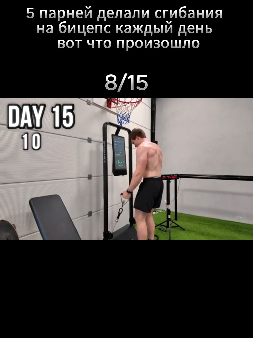 5 парней делали сгибания на бицепс каждый день - вот что произошло #browney #реком #health #здоровье #похудение #challange #30daychallenge #youtuber #fyp #рекомендации