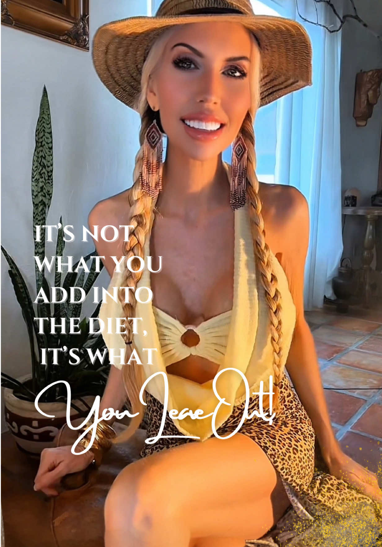 It’s what you leave out! I’ve said this for years, and I learned it from the legendary Gil Jacobs ~ one of my greatest teachers in the health movement. 🌱 Every time you add an isolated nutrient as a supplement, you throw your vitamins, minerals, and your entire endocrine system off balance. That’s why I don’t touch synthetic supplements. ❌ Instead, I eat REAL FOOD! 🍒🍓🍇🍎🍉🍑🍊🍋🍍🍌🍌🥑🍏🍈 I also choose whole-food based options~like Juice Plus (with a food label, not a supplement label), and my own products created from the Earth itself: humic & fulvic acid 🌍. Everything I put into my body is food-grade, nothing artificial, nothing processed, nothing with a “supplement label.” Only REAL FOOD. If you want to see exactly what I take, sign up for my FREE newsletter at AndreaCox.com and receive your healing protocol ~ I share every food-based supplement and healing tool that fuels me. 🦋 Your body deserves nature, not a lab. #realfood #intuitiveeating #HolisticNutrition #EatRealFood #nutrition 
