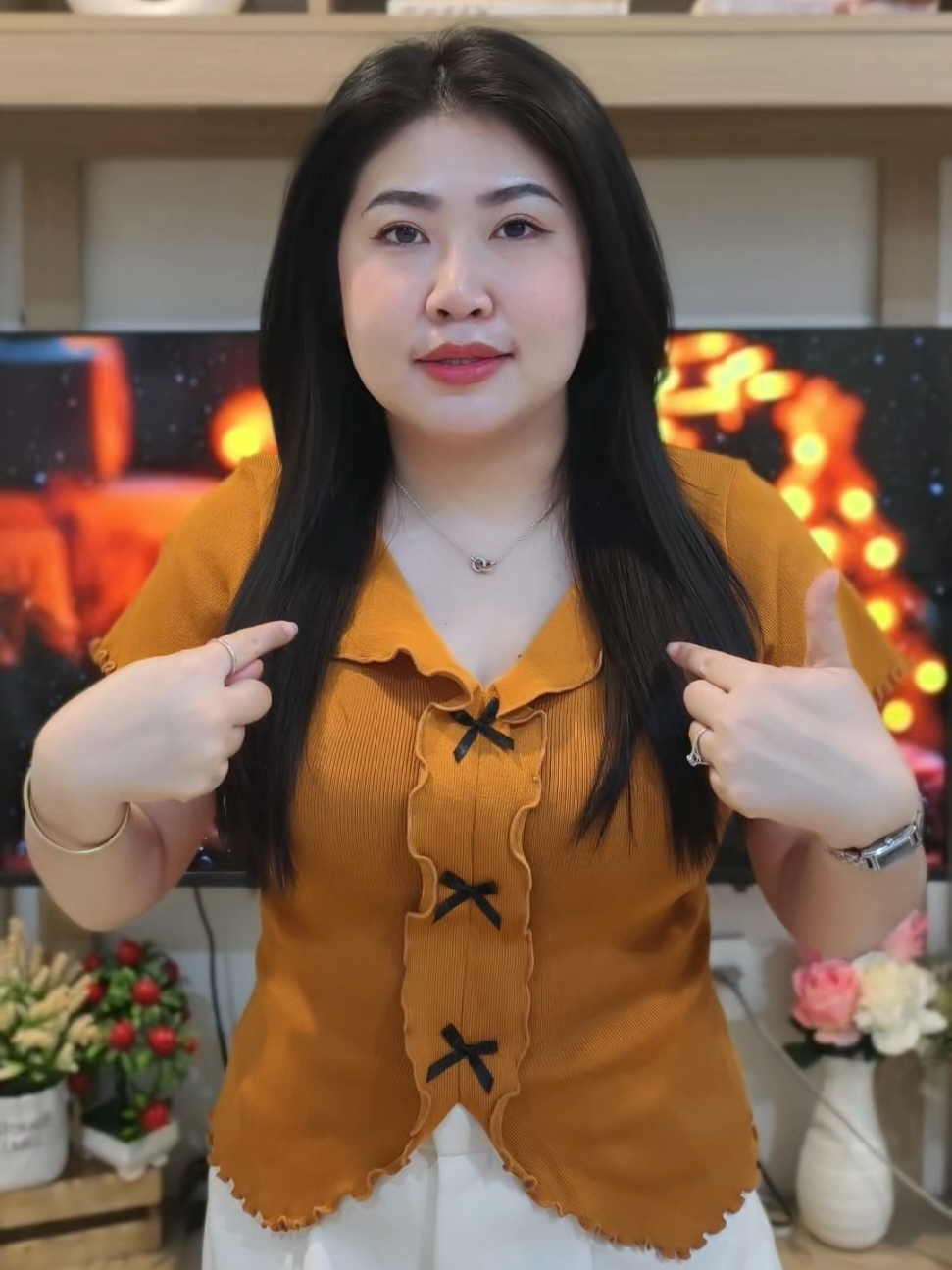 #เสื้อผ้าผู้หญิง #สาวอวบแต่งตัว #เสื้อไหมพรม #เสื้อผ้าแฟชั่น 