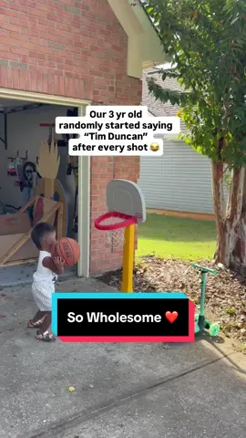 Little man knows ball 😂  #NBA #basketball #TimDuncan #Spurs  (🎥 @Raeraecheddar) 