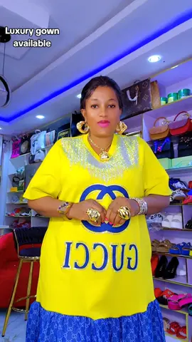 Luxury jeans-polo gown 55,000 Order with our only whatsapp line 09090916019 #womenfashion  #lagosboutique  #womenclothing 