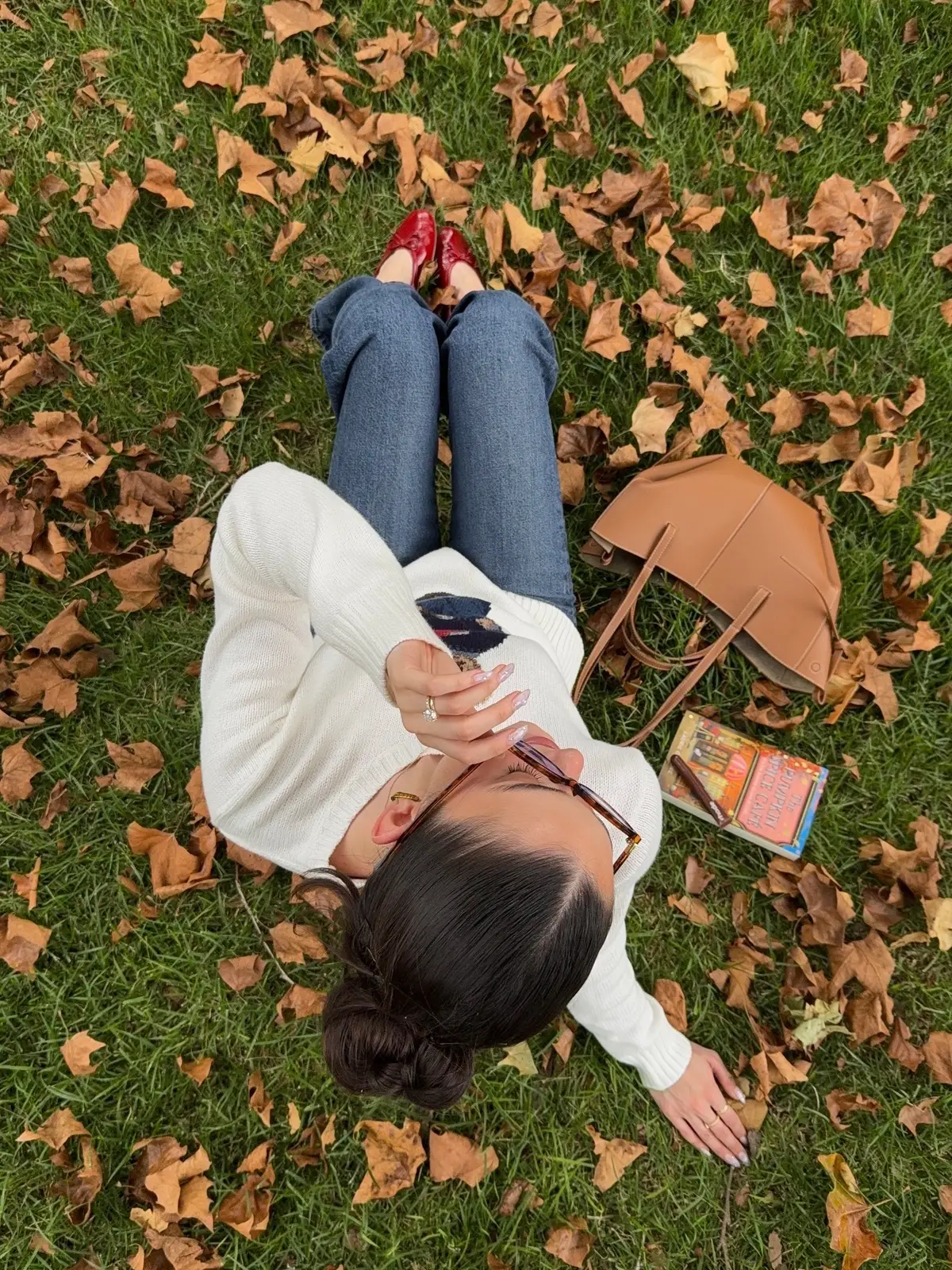 The coziest time of year #fallfashion #fallaesthetic #falloutfits #pinterestaesthetic #photodump 