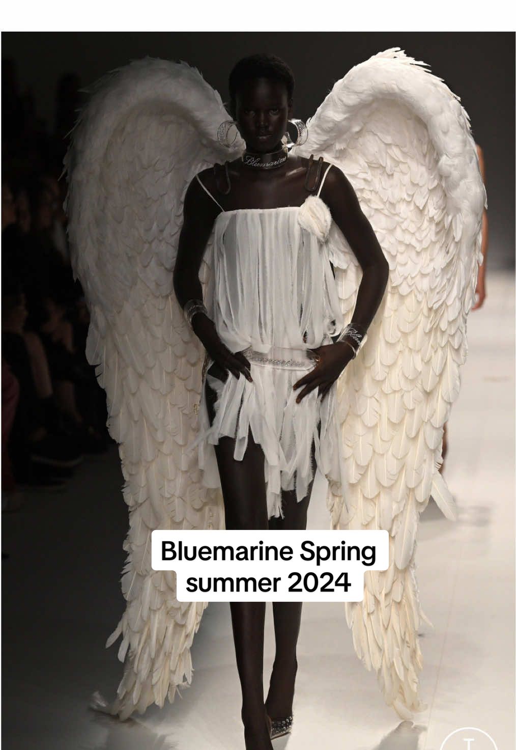 Bluemarine SS24 angels looks #fyp  #fashionweek #moodboard #chanel #models 