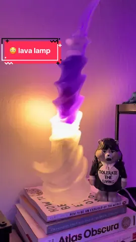 I was not prepared for how girthy this lava lamp would be 😳 with that Said it was well worth the wait I’m soooo glad @A24 decided to produce these as a lava lamp collector and enthusiast there is truly nothing else like it! #lavalamp #deathofaunicorn #a24 