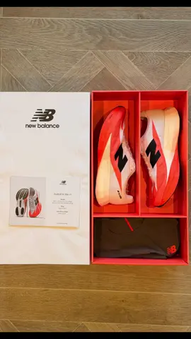 🔊 Crank your volume for the satisfying sights and sounds of unboxing a New Balance care package - featuring the SC Elite v5, with matching shorts & t shirt.   I’m a MASSIVE fan of the previous New Balance race offerings, the RC Elite was an incredible shoe and I also enjoyed the SC Elite v3 (I missed the v4).   Pending my first run, here’s an overview of some of the key features: The SC Elite V5 cuts weight (~ 210 g / 7.4 oz in men’s US 9.5) while delivering a more aggressive ride than V4.   Its midsole is built with 100% PEBA FuelCell foam, paired with a scooped carbon plate, engineered for energetic pop and a quick transition.   With an 8 mm heel-to-toe drop (40 mm heel / 32 mm forefoot stack), it’s now steeper and more driven than earlier versions.   The upper leans ultra-light with a slim mesh build and a redesigned heel collar for better security at speed. On the road, it’s bouncy and responsive but a bit firmer underfoot than the v4 - perfect for tempo runs, intervals, and race efforts.  Shout out to Gungho and @New Balance for hooking me up, really excited to take these for a spin!  #runnersoftiktok #tiktokrunning #tiktokrunners #run #Running