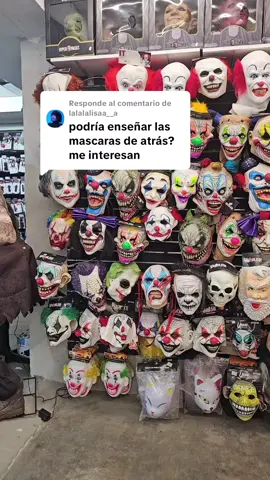 Respuesta a @lalalalisaa__aMascaras de látex que encuentras solo en Party Center #halloween #guatemala🇬🇹 #mask #latex 
