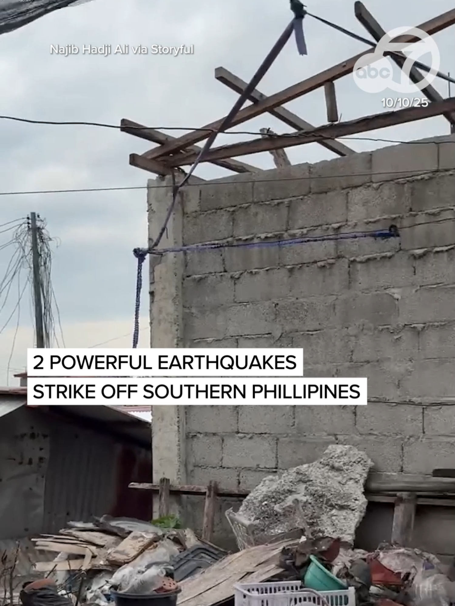 Two powerful offshore earthquakes struck the same region in the southern Philippines hours apart on Friday. The initial 7.4 magnitude quake killed at least six people, setting off landslides and prompting coastal evacuations. The second one to follow was a 6.9 magnitude and also sparked a local tsunami warning by authorities. #earthquake #phillipines #landslides #tsunami #abc7news