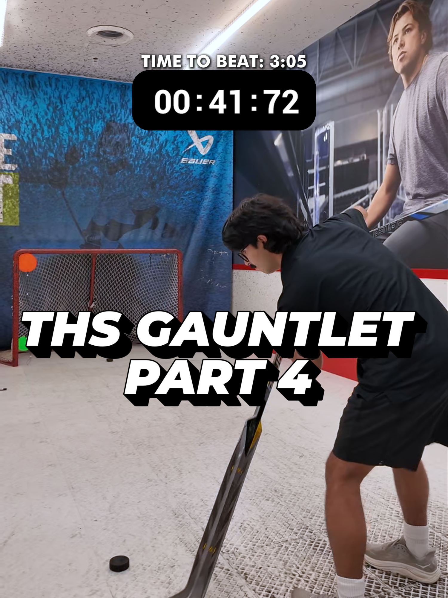 Gabes score might be impossible to beat 😲#hockeyshop #hockey #hockeysticks #hockeytiktoks #hockeyplayers