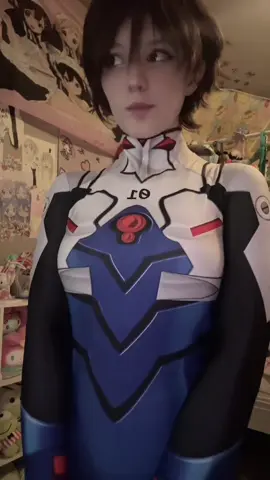 u da real art #cosplay #evangelion #funny 