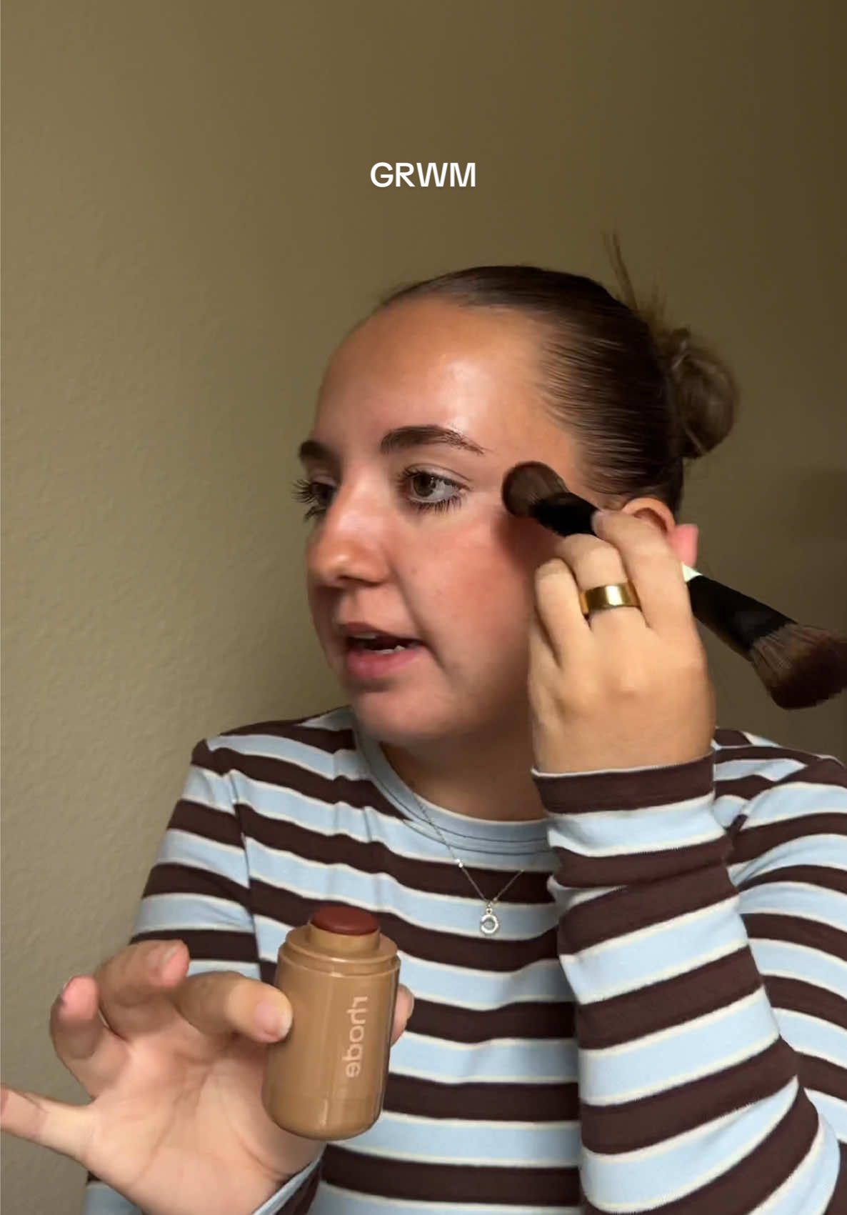 get ready with me! let me know if you like the chit-chat grwm type videos 🪽 - - #grwm #getreadywithme #grwmmakeup @elfcosmetics @rhode skin @NYX Professional Makeup @Laura Mercier @bareMinerals @Armani beauty @COVERGIRL @Olehenriksen 