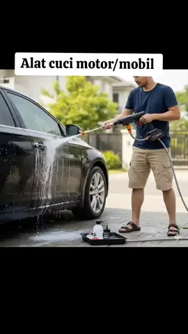 Punya alat cuci motor portable ini auto sat set sat set bersih di rumah! Ditenagai 2 Baterai jadi gak ribet kabel. Udah komplit semua aksesoris, tinggal pakai! Cuci motor/mobil jadi lebih gampang dan hemat waktu!#alatcucimotor #alatcucimobil #semprotanair #highpressurecleaner #cucimotordirumah 