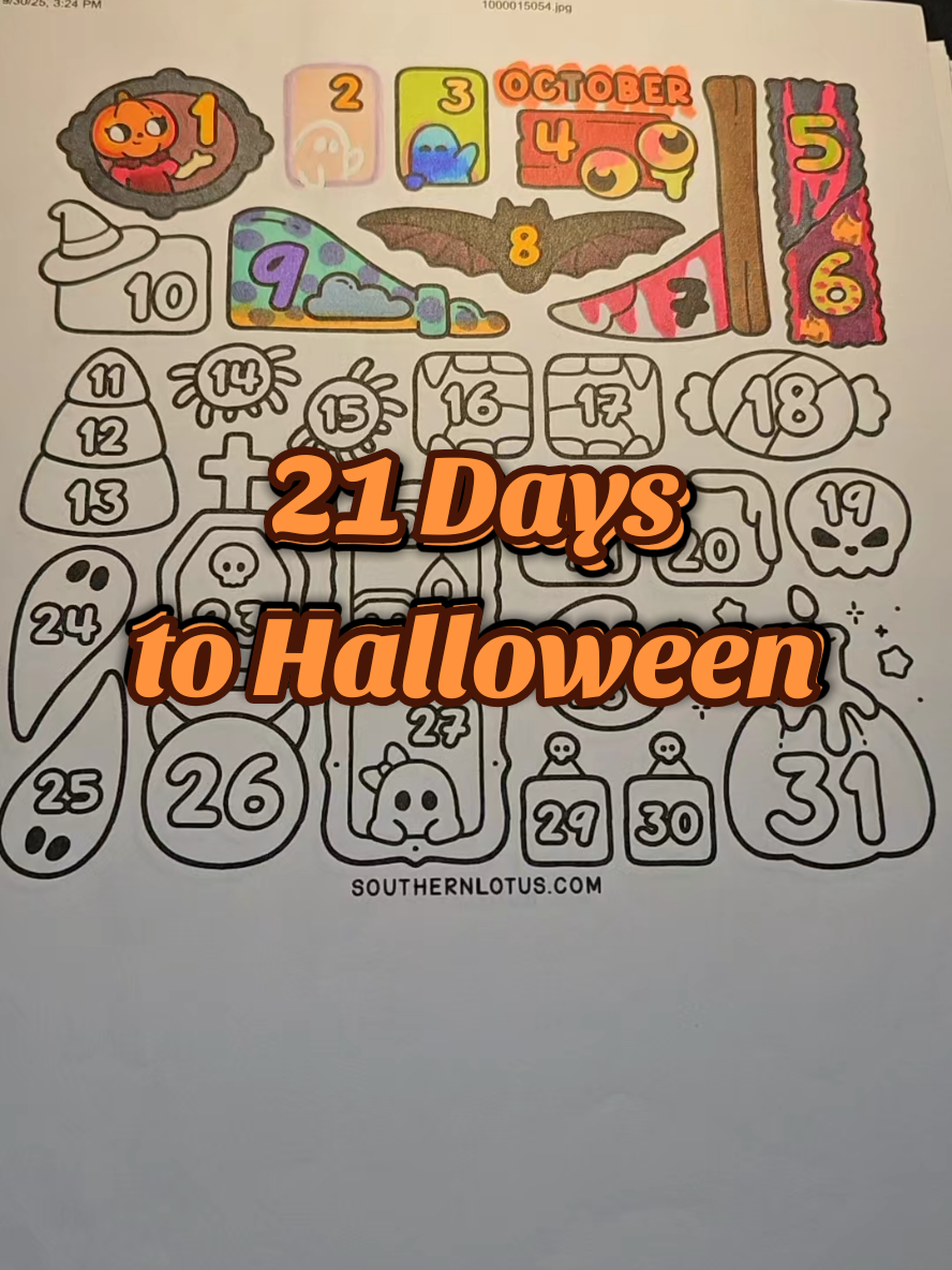 Trying new stuff 🤭😅 #trending #foryoupage #halloween #coloring #fyp 
