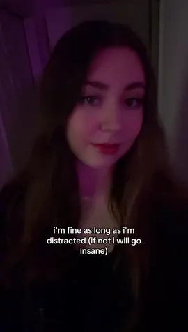 as long as i’m distracted every second of the day and can’t have a moment alone with my thoughts then im good! 😝 #wlw #wuhluhwuh #wlwtiktok #lesbiansoftiktok #lesbiantok 