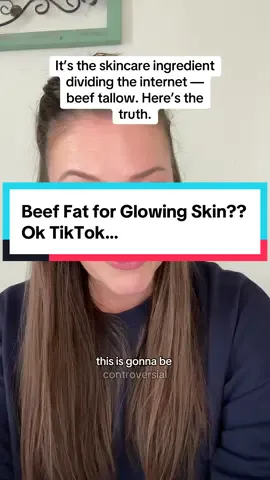 Beef tallow skincare is trending hard-but is it actually worth the hype? Some say it’s the ultimate natural moisturizer that repairs the skin barrier, while others say it’s way too heavy and pore-clogging. I’m breaking down what it really does for the skin, who it might benefit (and who should skip it), and why this controversial ingredient has the internet divided. Let’s keep it real-no gatekeeping, just honest skincare talk. Are you team beef tallow or team “no thanks”? #BeefTallowSkincare #MidlifeSkinTalk #BarrierRepair #SkincareControversy #beeftallow 
