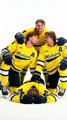i can’t 😭 #goblue #umichhockey 