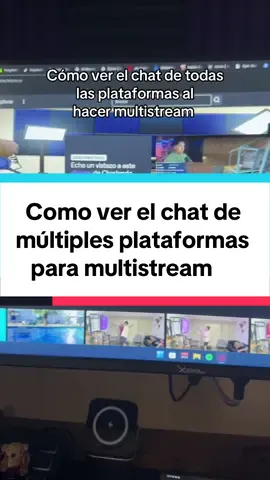 Cómo ver el chat de multiplataformas #streamerlife #streamer #tutorial #multistream #viral 