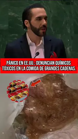 Pánico en EE.UU.: denuncian químicos 
 tóxicos en la comida de grandes cadenas. #eua #newseua #news 