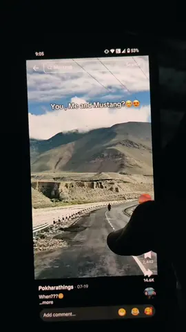 #mustang #manang #uppermustang #biker #offroading  Mustang 2025