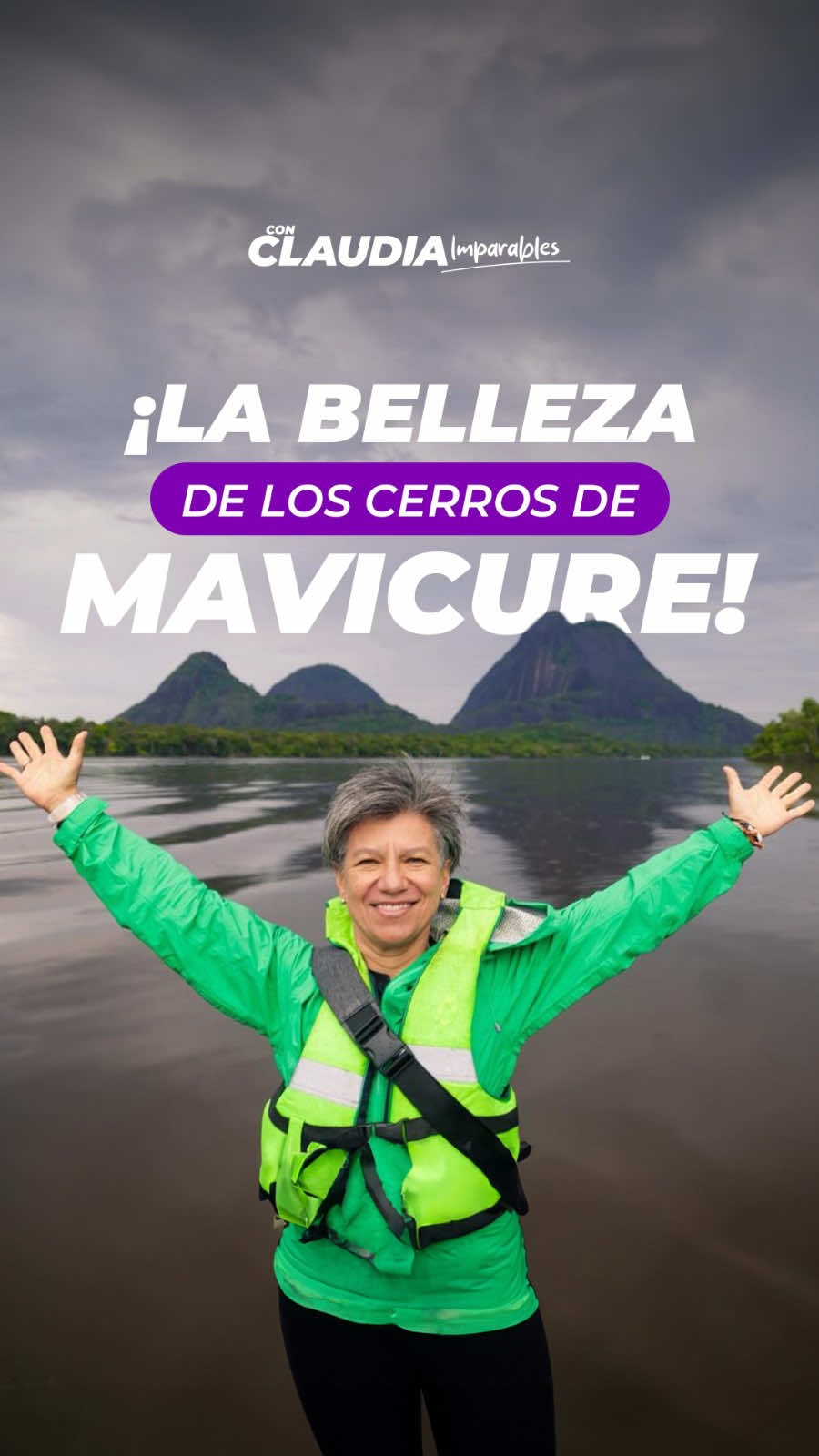 Subir los Cerros de Mavicure ha sido una de las experiencias más bellas que he tenido💚 Su ancestralidad y su gente honrando la naturaleza son la mejor bienvenida. Estos días hemos compartido con guardianes de nuestra tierra, que aman cuidarla pero que también tienen sueños de progreso para sus familias. ¡Esta es la Colombia que debemos impulsar!🇨🇴 #colombia #paisaje #viaje #fyp #felicidades 