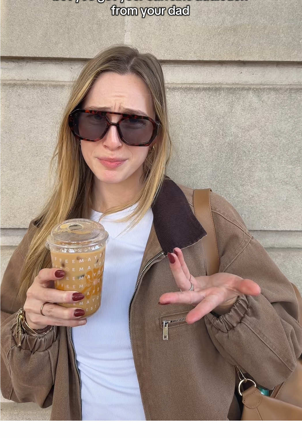 Forever twins with my dad ❤️☕️ #coffee #coffeelover #dadanddaughtergoals #dadsoftiktok #fyp 